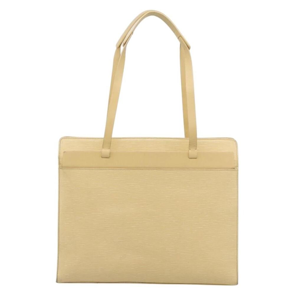 Louis Vuitton Epi Croisette GM Tote Bag White